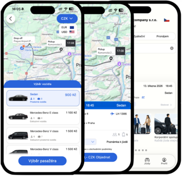 Czech Drivers Prague Taxi Limousine App